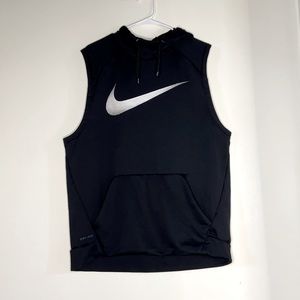 Nike cutoff hoodie